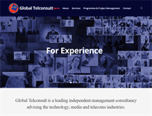 Tablet Screenshot of globaltelconsult.com